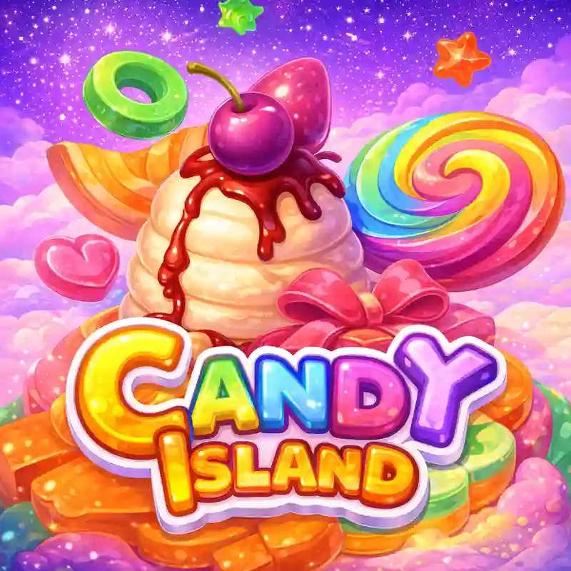 Candy Island Slot Game Logo